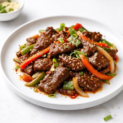 Image of Spicy Garlic Beef Stir Fry