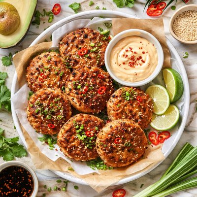 Image of Spicy Ginger Tuna Patties