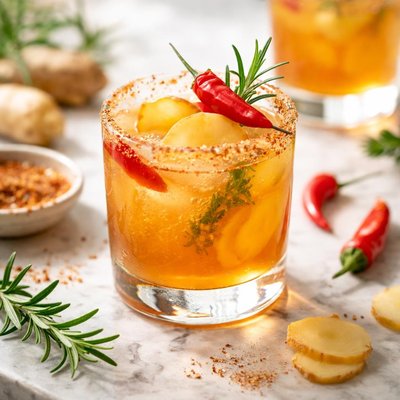 Image of Spicy Gingerman Cocktail