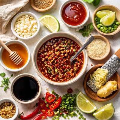 Image of Spicy Glaze for Chicken or Prawns