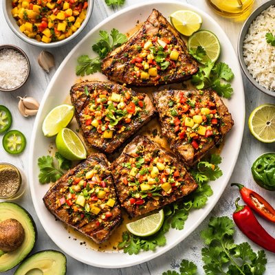 Image of Spicy Grilled Caribbean Tuna