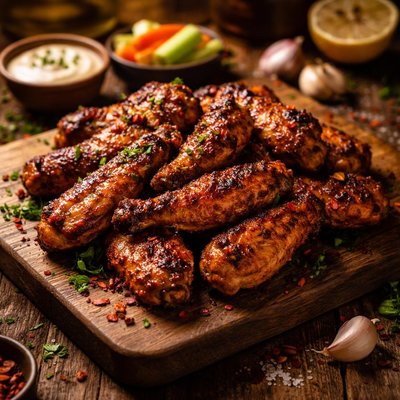 Image of Spicy Grilled Chicken Wings