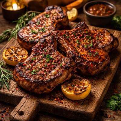 Image of Spicy Grilled Chops