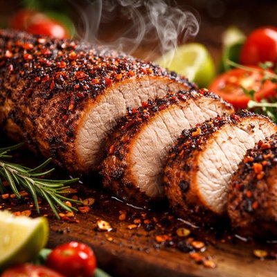 Image of Spicy Grilled Pork Tenderloin