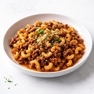 Image of Spicy Ground Beef Goulash