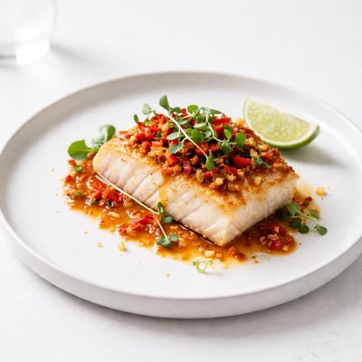 Image of Spicy Halibut