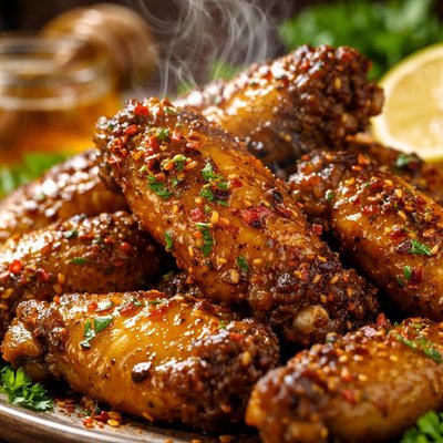 Image of Spicy Honey Dijon Mustard Wings