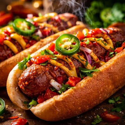 Image of Spicy Hot Dogs