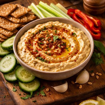 Image of Keto Spicy Hummus