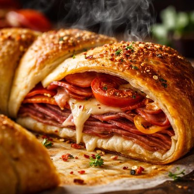 Image of Spicy Italian Hero Crescent Ring