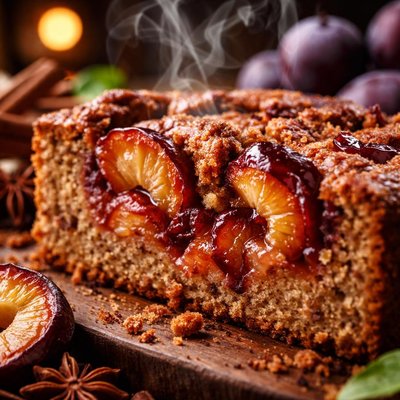 Image of Spicy Italian Plum Cake