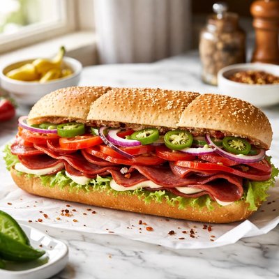 Image of Spicy Italian Sandwich Like Subway