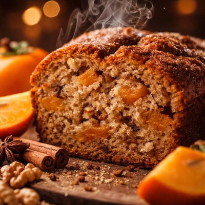 Image of Spicy Japanese Persimmon Bread