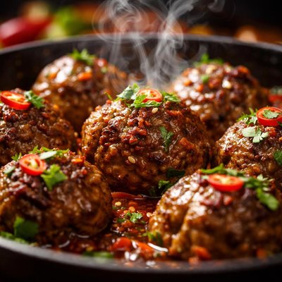 Image of Spicy Lamb Meatballs
