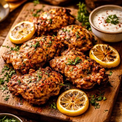 Image of Spicy Lemon Yogurt Chicken