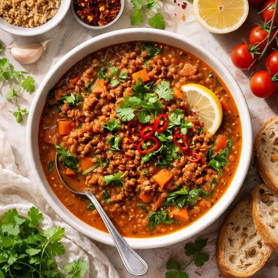Image of Spicy Lentil Tomato Stew