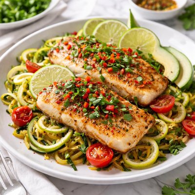 Image of Spicy Lime Pollock Keto Version