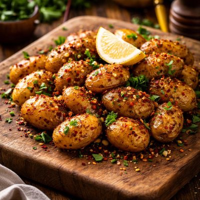 Image of Spicy Low Fat New Potatoes