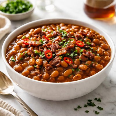 Image of Spicy Maple Baked Beans