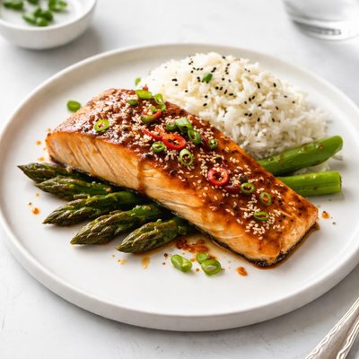 Image of Spicy Maple Baked Salmon