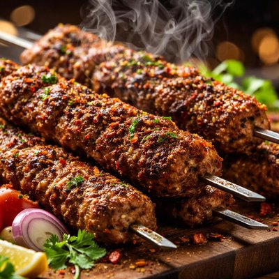 Image of Spicy Meat Kebabs
