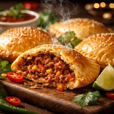 Image of Spicy Meat Pies Ojibway