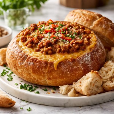 Image of Spicy Mince Cob Loaf