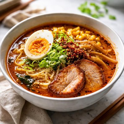 Image of Vegetarian Spicy Miso Ramen