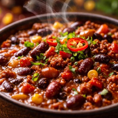 Image of Spicy Mixed Bean Chili