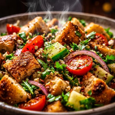 Image of Spicy Moroccan Bread Salad