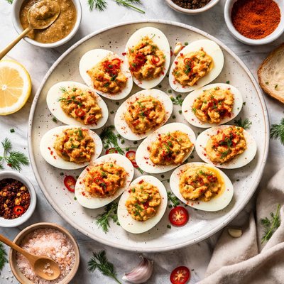 Image of Spicy Mustard Eggs