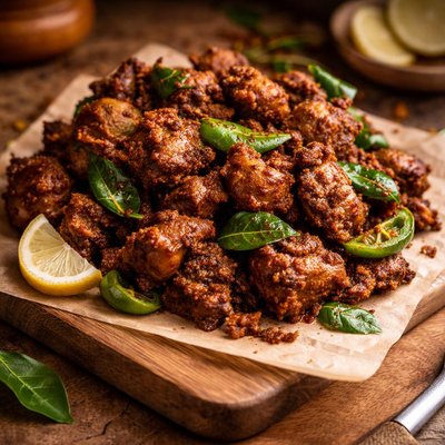 Image of Whole30 Spicy Mutton Fry