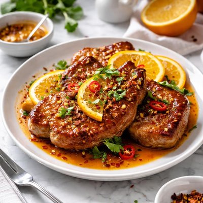 Image of Spicy Orange Pork Chops