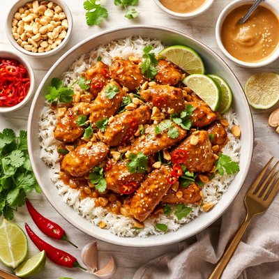 Image of Spicy Peanut Chicken