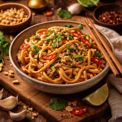 Image of Spicy Peanut Noodles