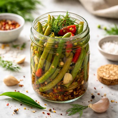 Image of Spicy Pickled Beans