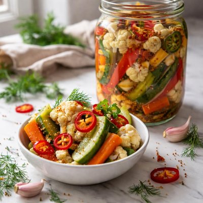 Image of Spicy Pickled Vegetables