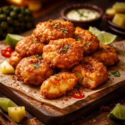 Image of Spicy Pineapple Fritters