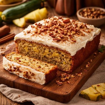 Image of Spicy Pineapple Zucchini Cake