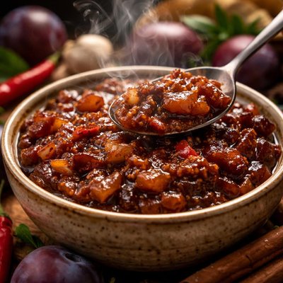 Image of Spicy Plum Chutney