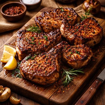 Image of Spicy Pork Chops