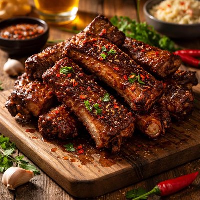Image of Spicy Pork Spareribs