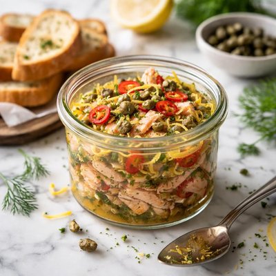 Image of Spicy Potted Salmon with Capers