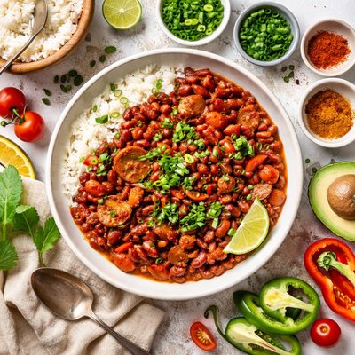 Image of Spicy Red Beans and Rice