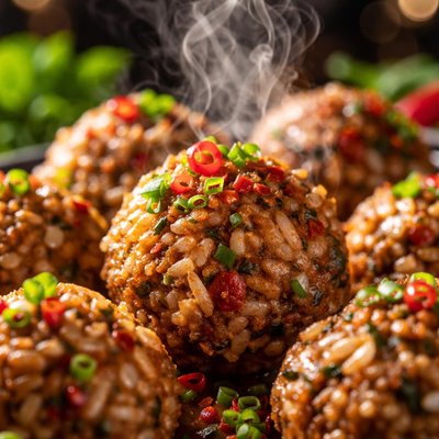 Image of Spicy Rice Meat Balls