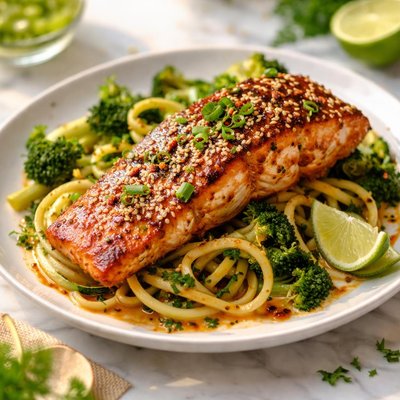 Image of Whole30 Spicy Salmon