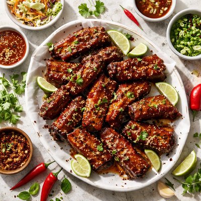 Image of Spicy Saucy Ribs