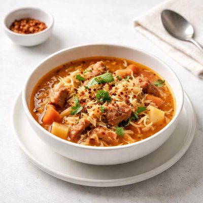 Image of Spicy Sauerkraut Soup