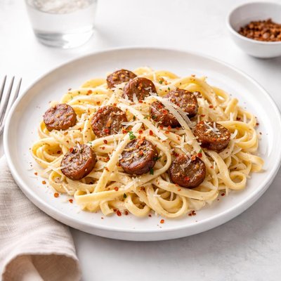 Image of Spicy Sausage Alfredo