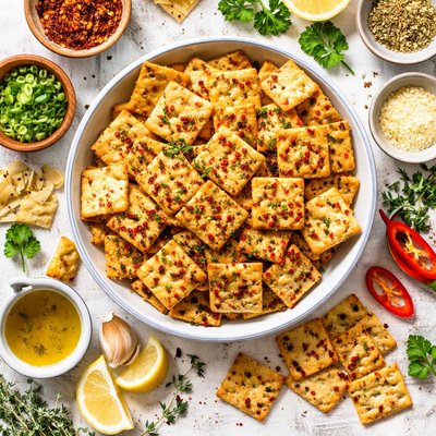 Image of Spicy Seasoned Crackers
